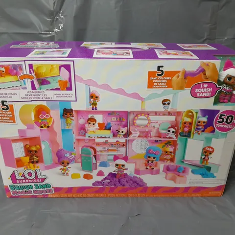 L.O.L SURPRISE! SQUISH SAND MAGIC HOUSE WITH TOT