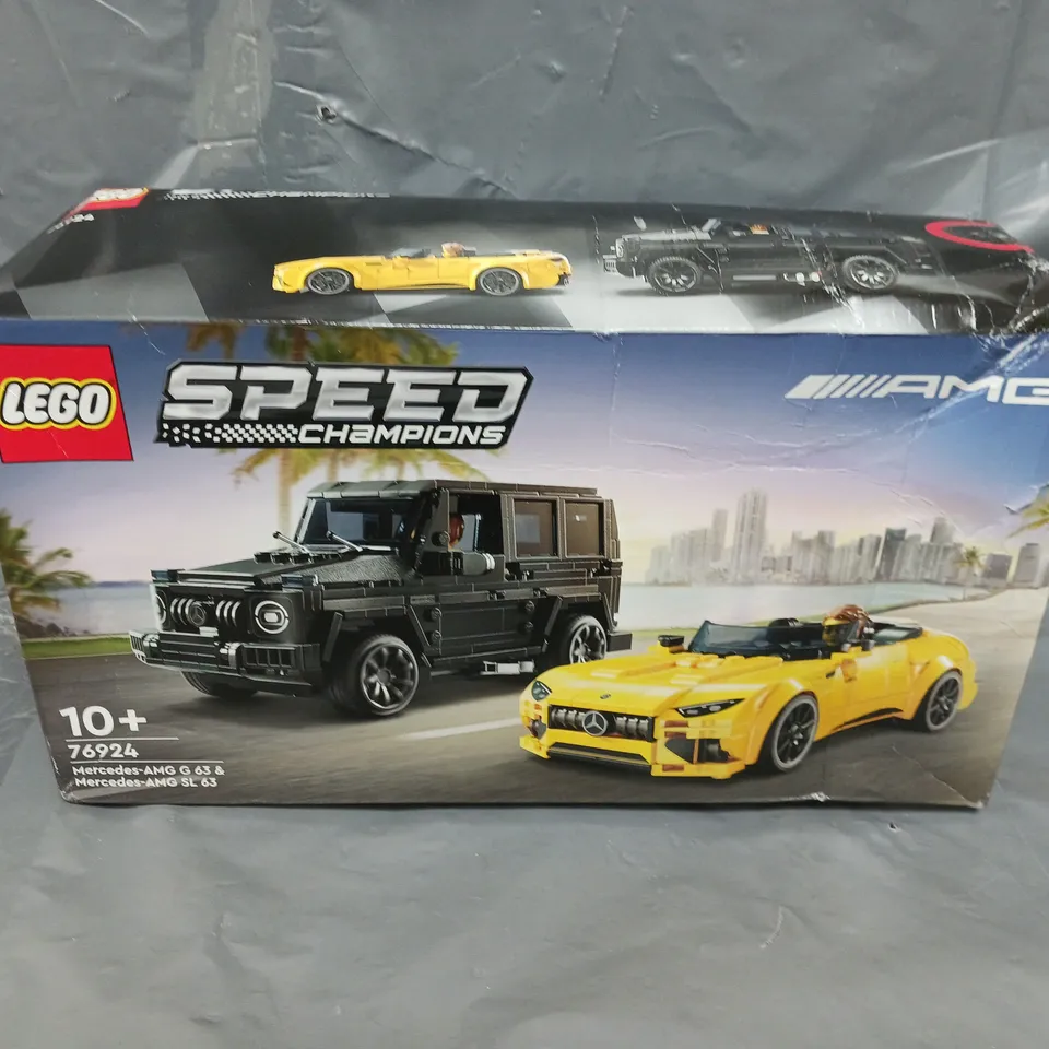 BOXED LEGO SPEED CHAMPIONS AMG 76924 RRP £35.99