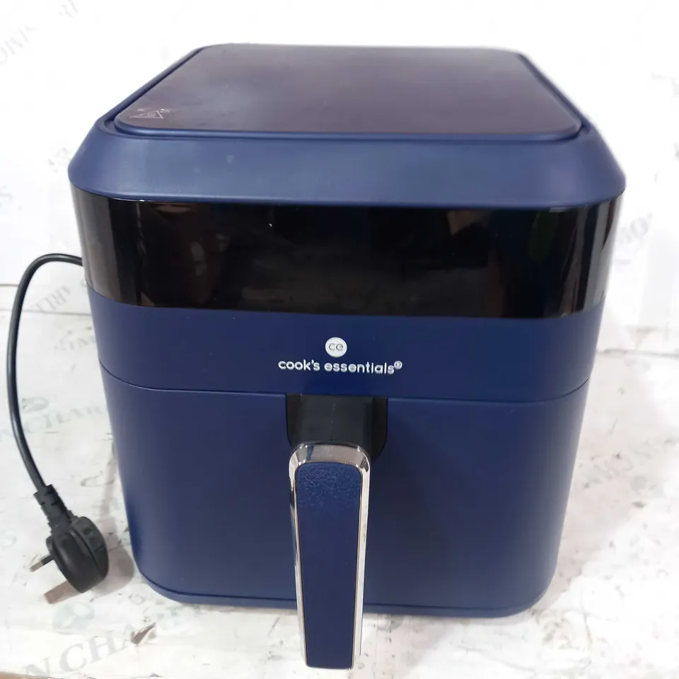 COOK'S ESSENTIALS 5.8L AIR FRYER NAVY