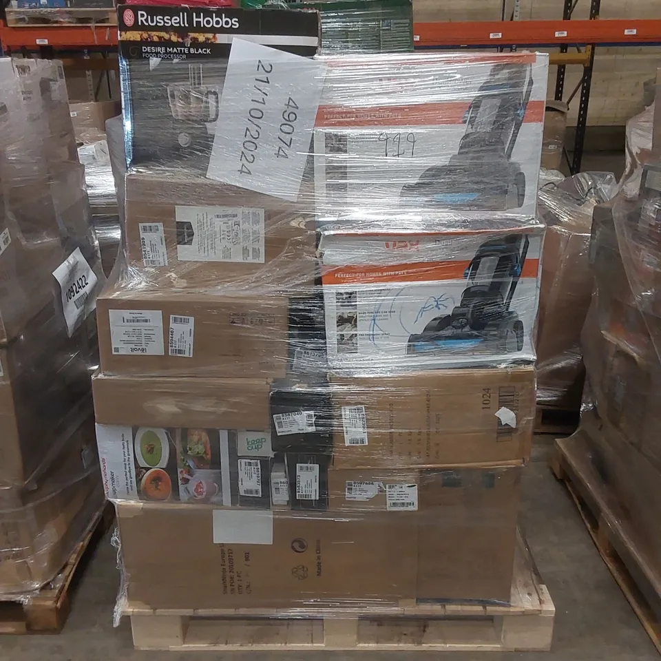 PALLET OF APPROXIMATELY 41 UNPROCESSED RAW RETURN HOUSEHOLD AND ELECTRICAL GOODS TO INCLUDE;