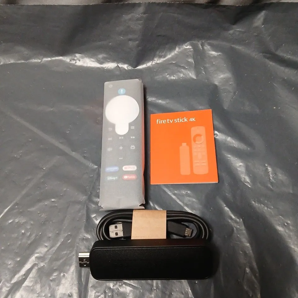 AMAZON FIRE TV STICK 4K WITH ALEXA VOICE REMOTE – BOXED