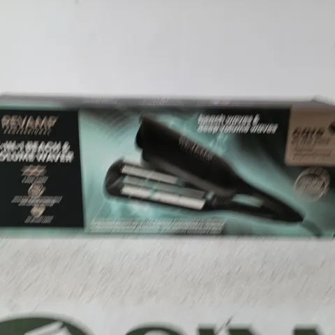 BOXED REVAMP 2-IN-1 BEACH & VOLUME PROFESSIONAL CERAMIC WAVER