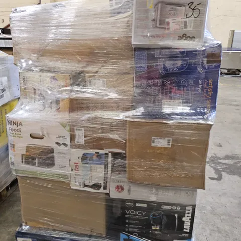 PALLET OF APPROXIMATELY 34 UNPROCESSED RAW RETURN HOUSEHOLD AND ELECTRICAL GOODS TO INCLUDE;