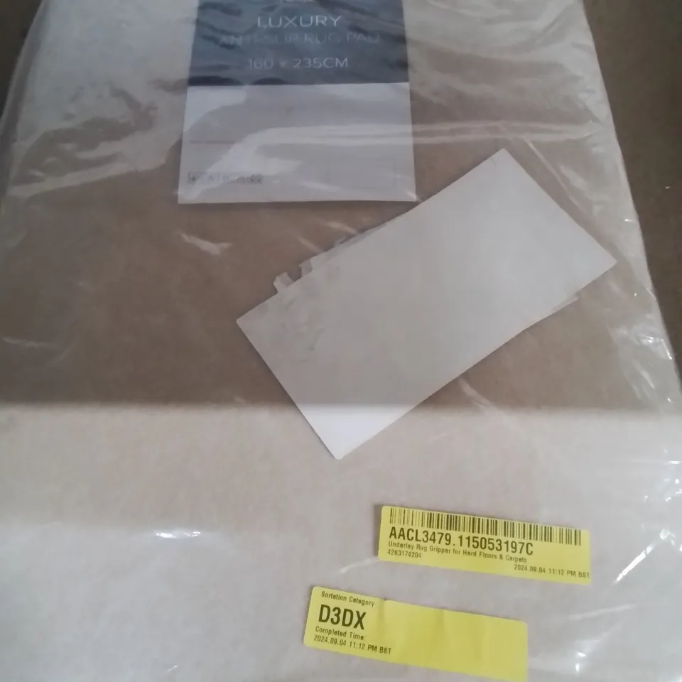 UNDERLAY RUG GRIPPER FOR HARD FLOORS & CARPETS