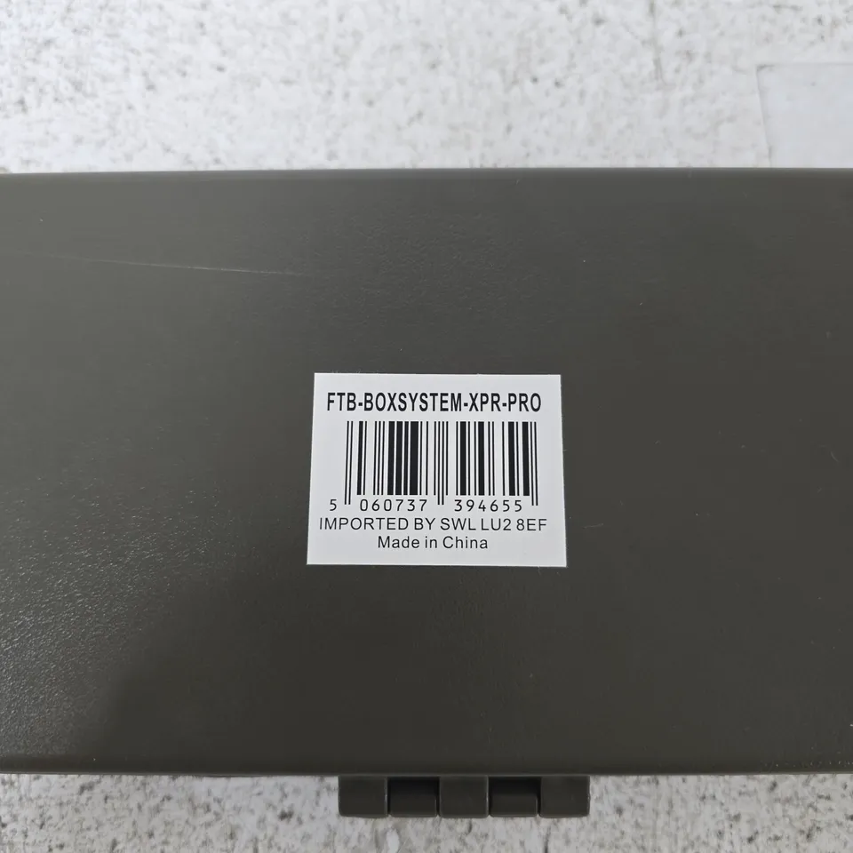 FTB-BOXSYSTEM-XPR-PRO STORAGE CASE – BLACK