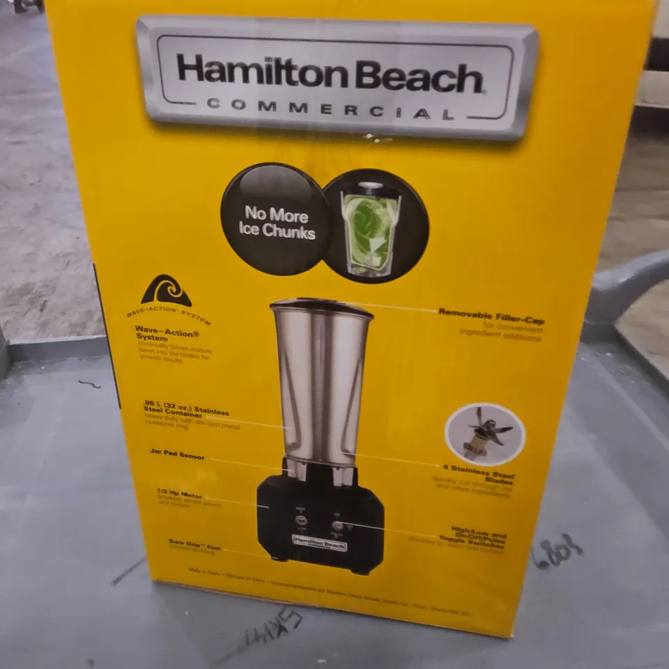 BOXED HAMILTON BEACH HBB250S RIO BAR BLENDER