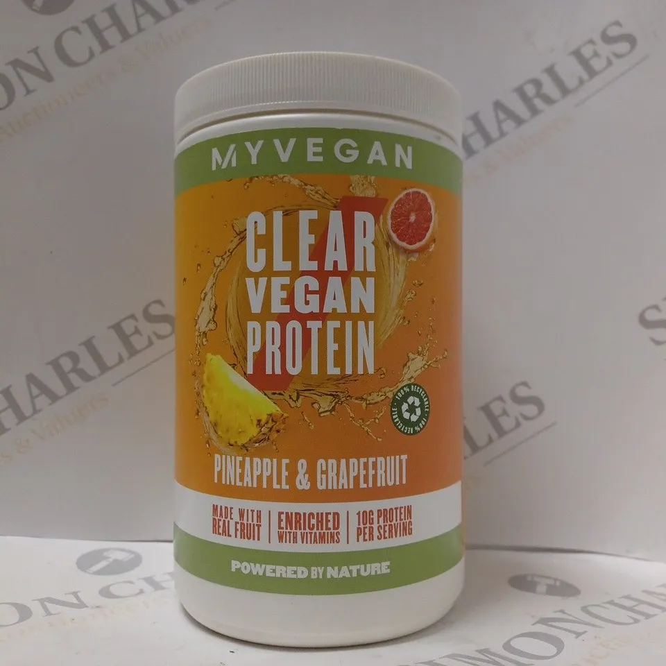 MYVEGAN CLEAR VEGAN PROTEIN 320G - PINEAPPLE & GRAPEFRUIT