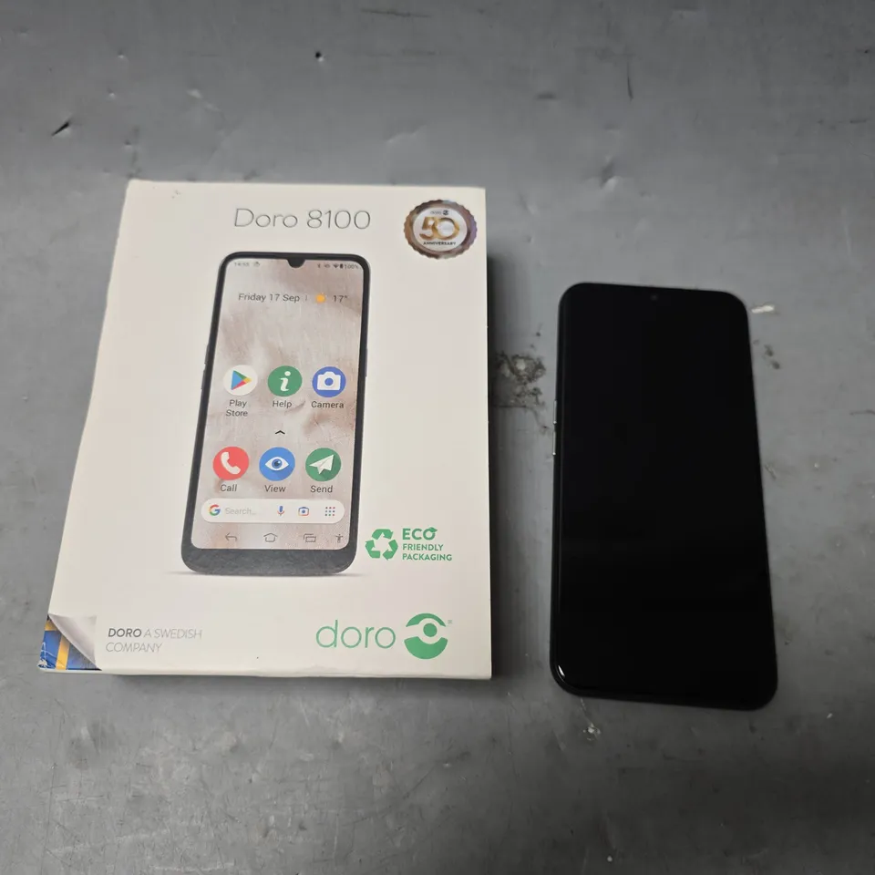 BOXED DORO 8100 MOBILE PHONE 