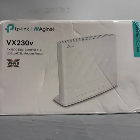 BOXED TP-LINK VX230V DUAL BAND WI-FI 6 MODEM ROUTER