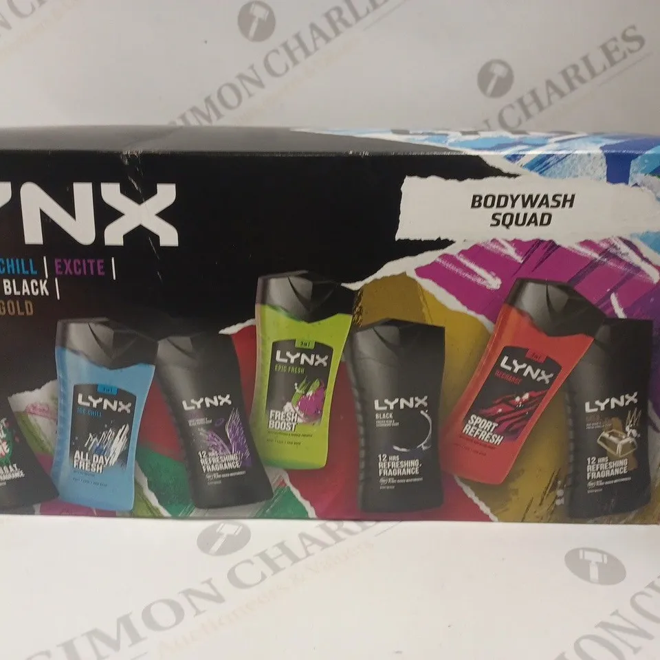 LYNX 7-PIECE BODYWASH SET