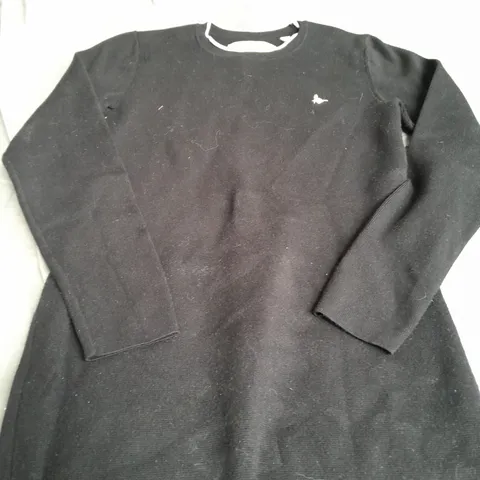 JACK WILLS STRECH BLACK DRESS - UK 12