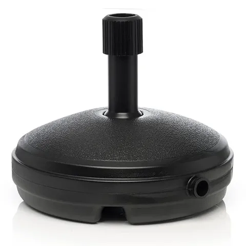 BOXED BLACK PLASTIC UMBRELLA BASE
