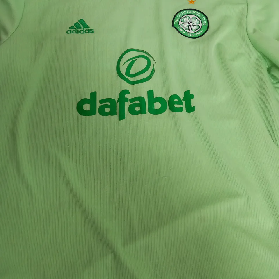 ADIDAS THE CELTIC FOOTBALL CLUB GREEN SHIRT - 2XL