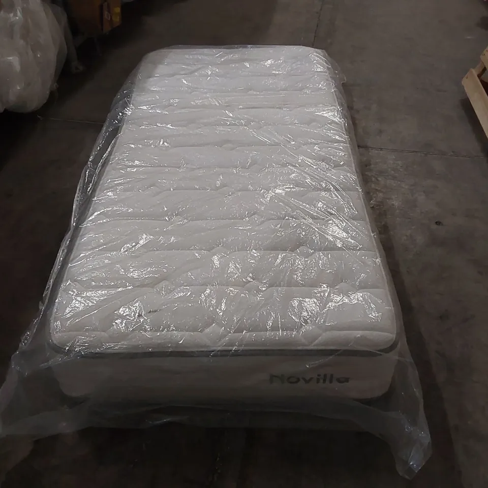 QUALITY BAGGED NOVILLA 25CM ORTHOPAEDIC MEMORY FOAM POCKET SPRUNG SINGLE MATTRESS