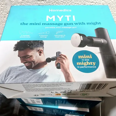 BOXED HOMEDICS MYTI PORTABLE MINI MASSAGER