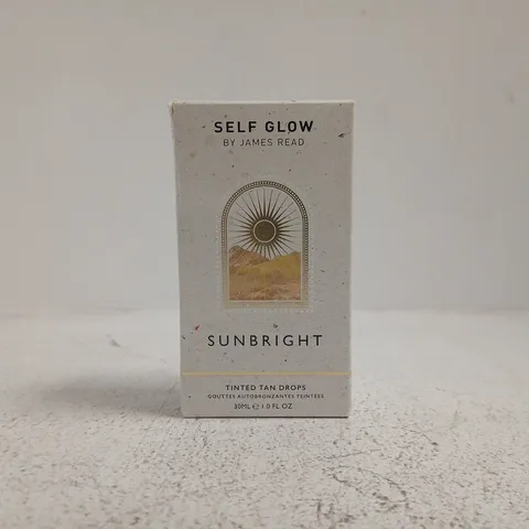 SELF GLOW BY JAMES READ SUNBRIGHT TINTED TAN DROPS (30ML) BOXED