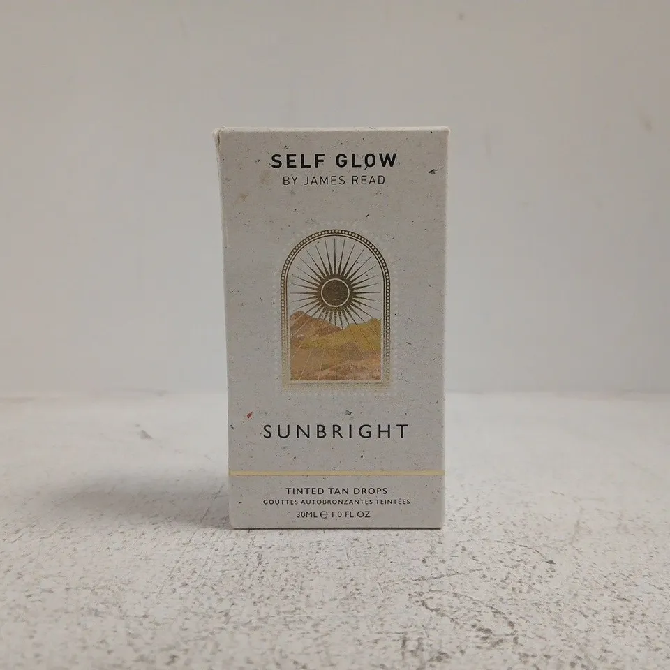 SELF GLOW BY JAMES READ SUNBRIGHT TINTED TAN DROPS (30ML) BOXED