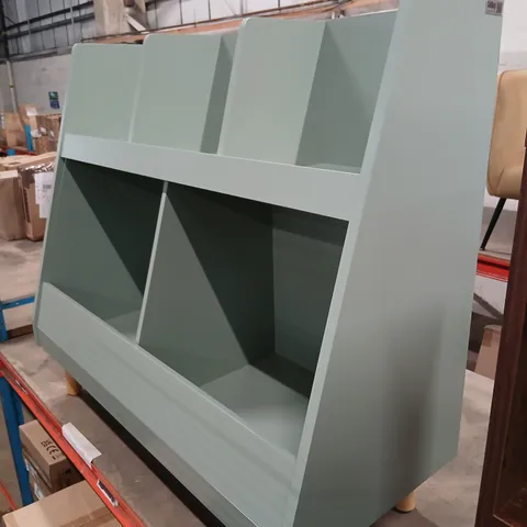 WABASH 77CM BOOKCASE GREEN