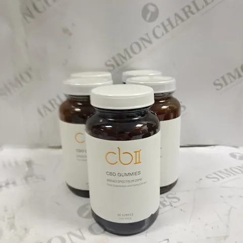 BOXED 5X CB2 CBD GUMMIES