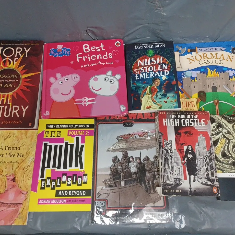 LARGE QUANTITY OF ASSORTED BOOKS OF VARIOUS GENRES TO INCLUDE WORKS BY ROSS MONTGOMERY, LIZ PICHON, DENNIS WHEATLEY, ETC - COLLECTION ONLY