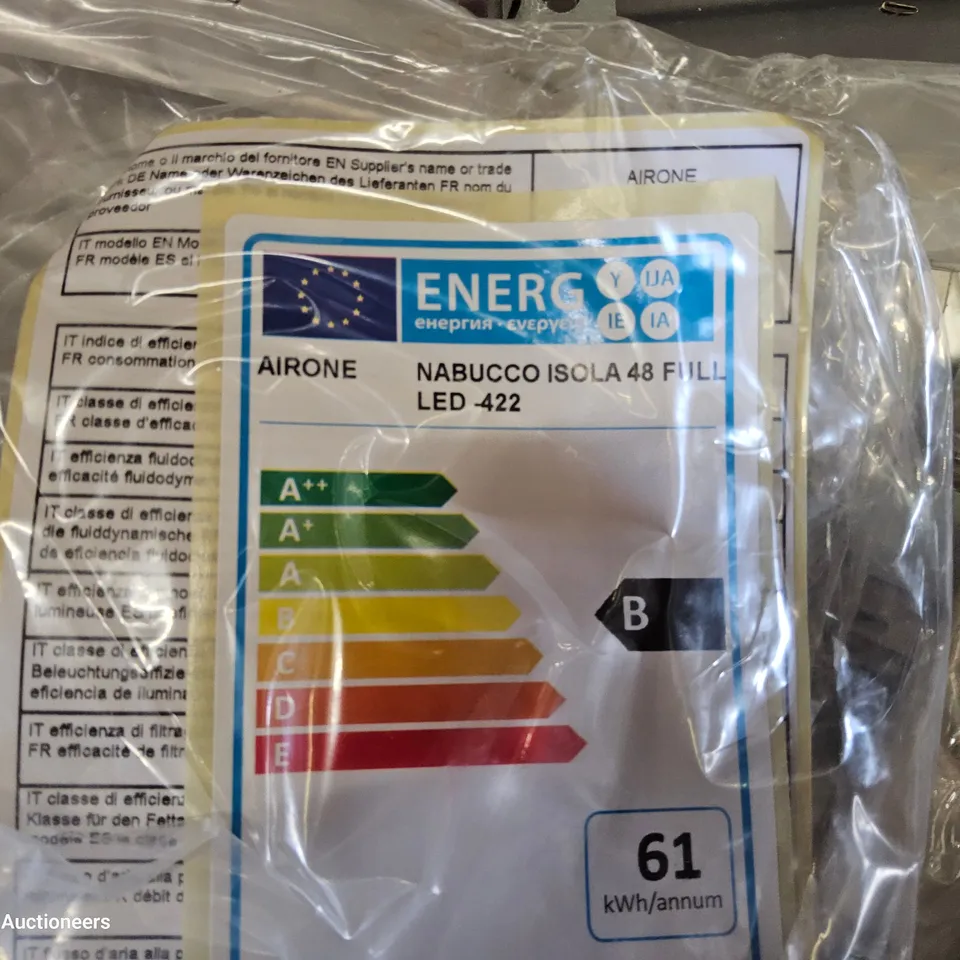 AIRONE NABUCCO ISOLA 48 FULL LED ISLAND EXTRACTOR 