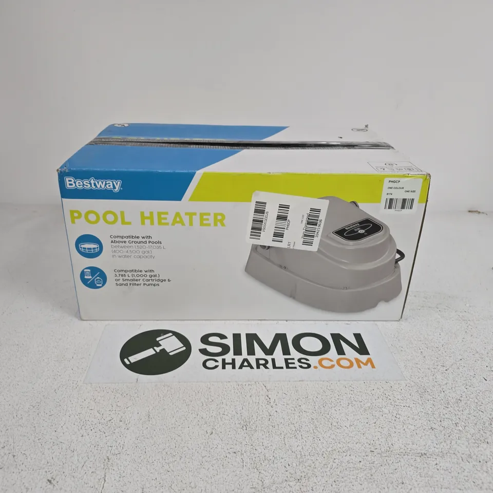 BOXED BESTWAY FLOW CLEAR POOL HEATER