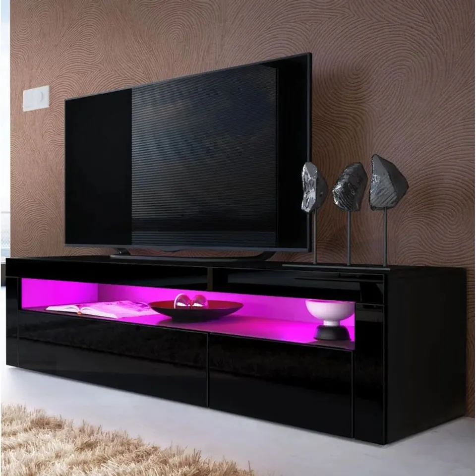 KNEELAND TV STAND COLOUR BLACK