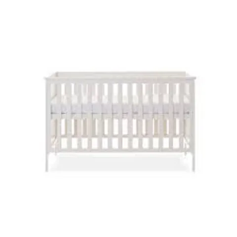 BOXED OBABY EVIE COT BED - WHITE (1 BOX)