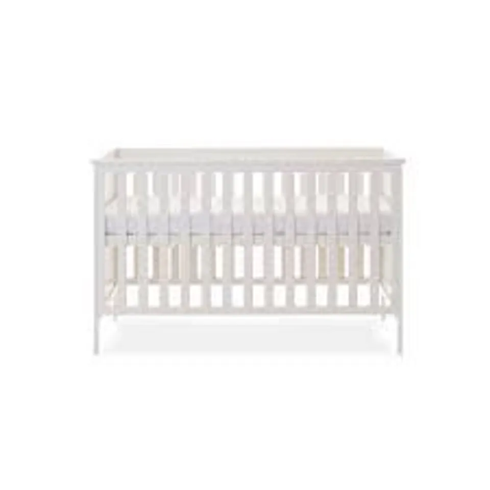 BOXED OBABY EVIE COT BED - WHITE (1 BOX)