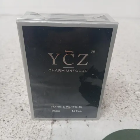 BOXED AND SEALED YCZ CHARM UNFOLDS MARINE PERFUME 50ML