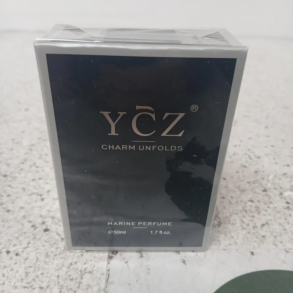 BOXED AND SEALED YCZ CHARM UNFOLDS MARINE PERFUME 50ML