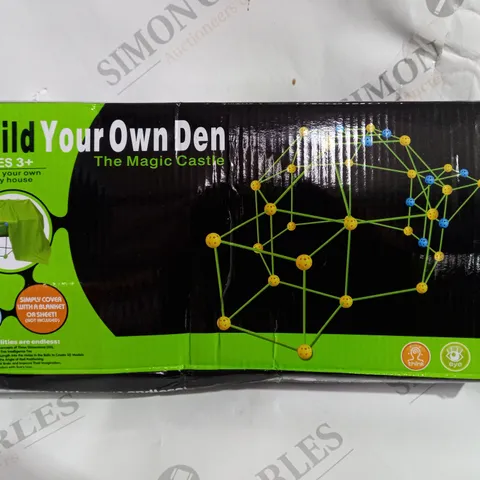 BOXED BUILD YOUR OWN DEN THE MAGIC CASTLE