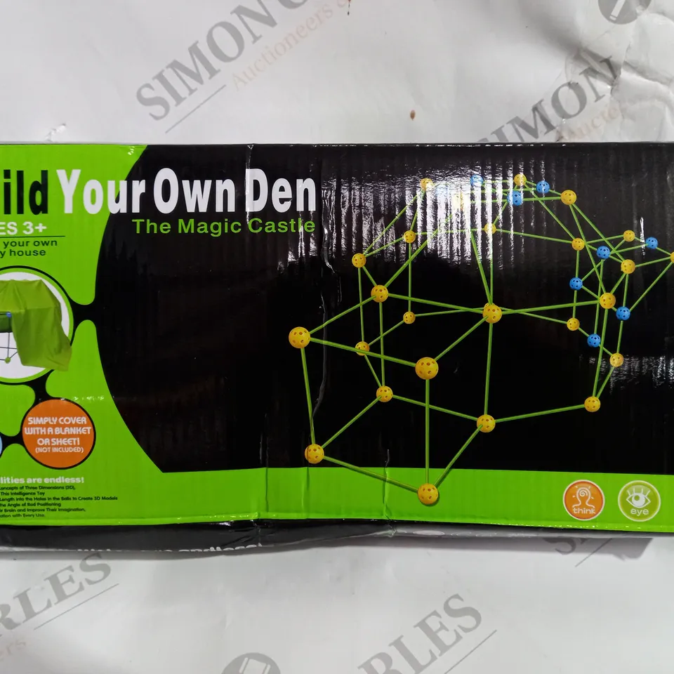 BOXED BUILD YOUR OWN DEN THE MAGIC CASTLE 