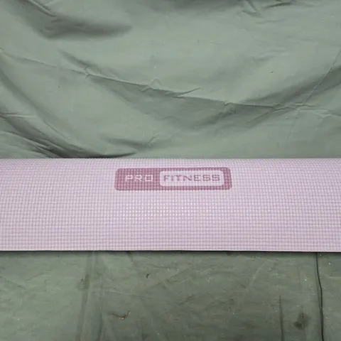 PRO FITNESS YOGA MAT – PINK TEXTURED SURFACE