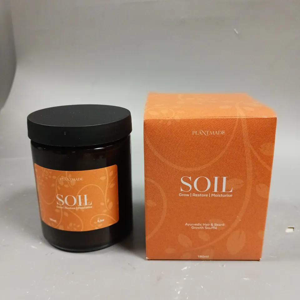 PLANTMADE SOIL HAIR & BEARD GROWTH SOUFFLÉ - 180ML