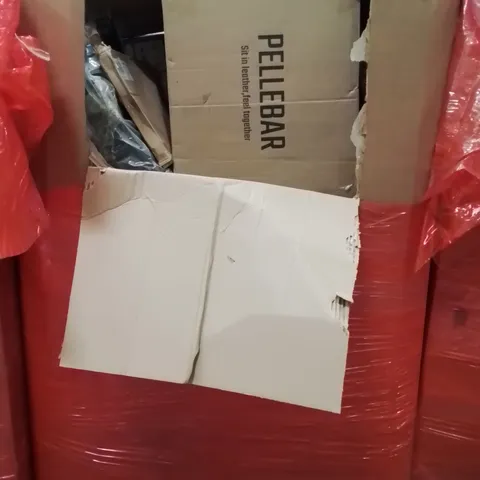 PALLET OF ASSORTED HOUSEHOLD GOODS AND PRODUCTS TO INCLUDE;GOLF GREEN PUTTER TRAINER,DELL MONITOR, BLINDS,TURNTABLE SYSTEM AND OTHER ASSORTED ITEMS..