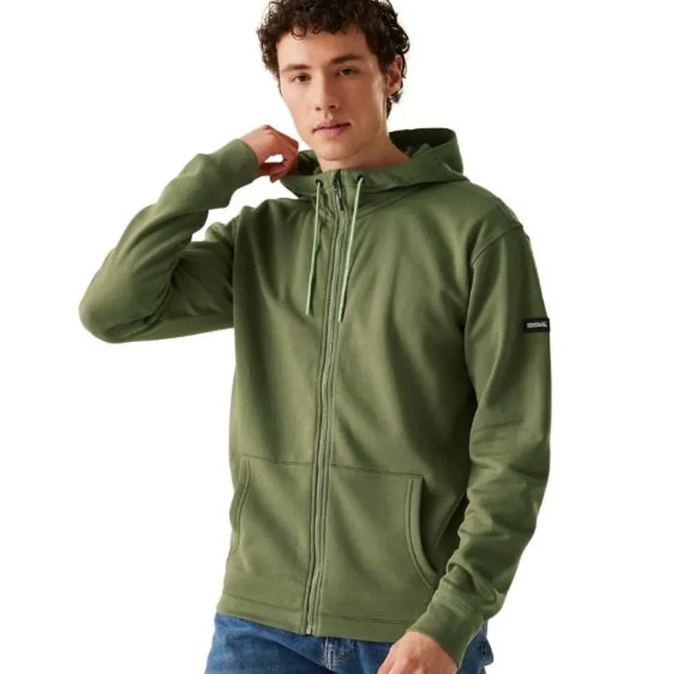 BRAND NEW REGATTA MEN'S REGATTA MEN'S SHOREBAY II FULL ZIP HOODY FAUNA XXXL