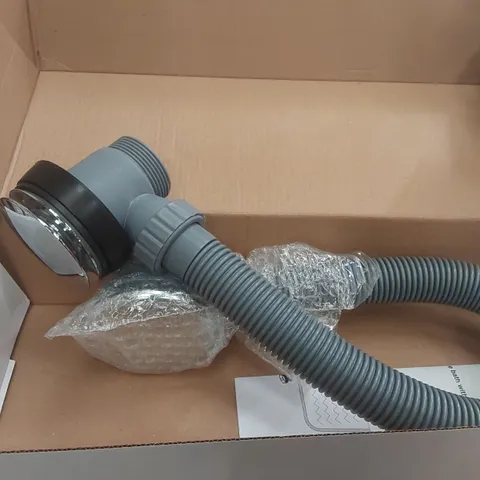 BRAND NEW BOXED CHROME-PLATED BATH WASTE AND OVERFLOW KIT