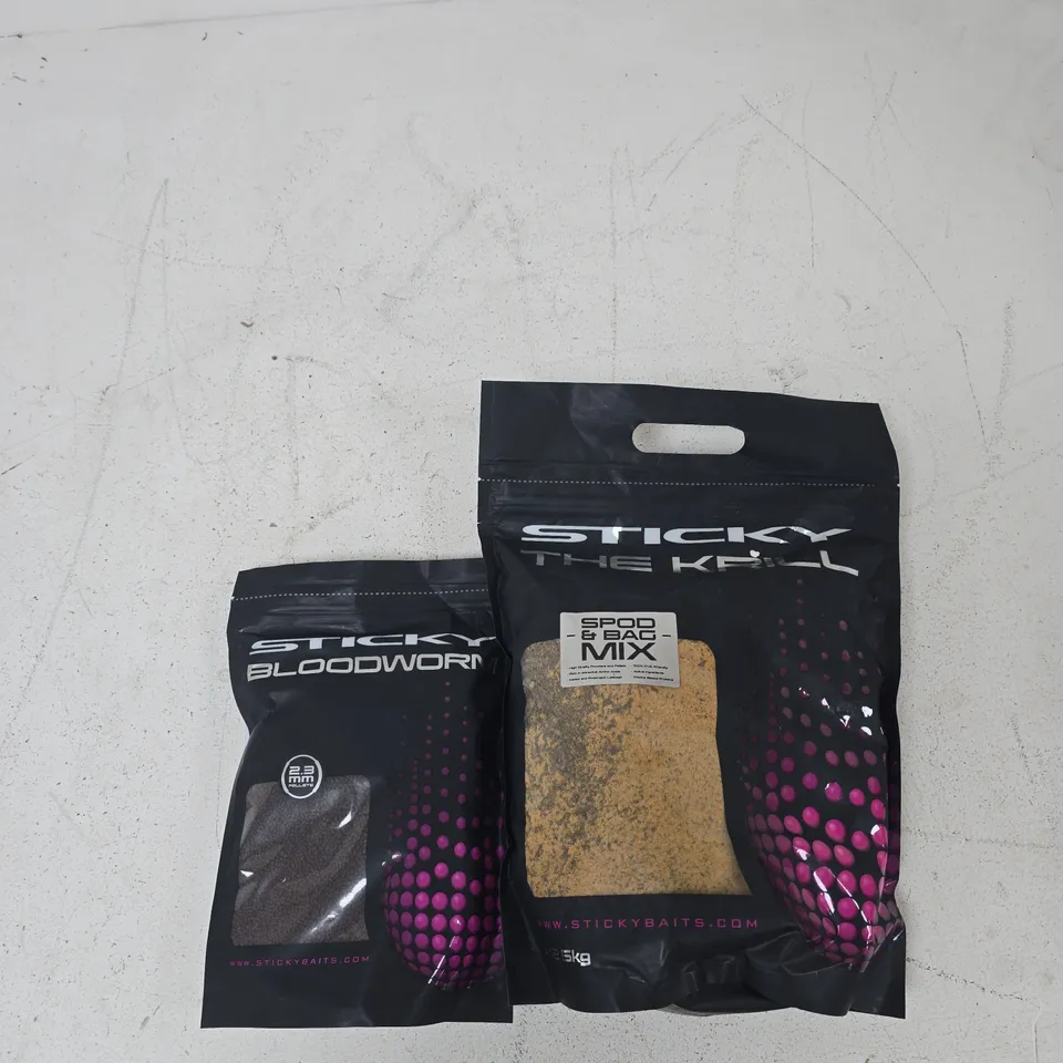 STICKY BAITS BLOODWORM & THE KILL FISHING BAITS – 2 BAGS