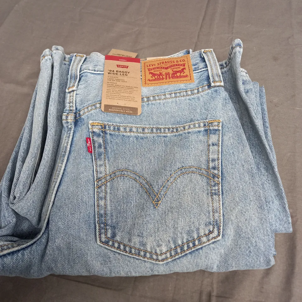 LEVI'S 94 BAGGY WIDE LEG JEANS - 29W 31L