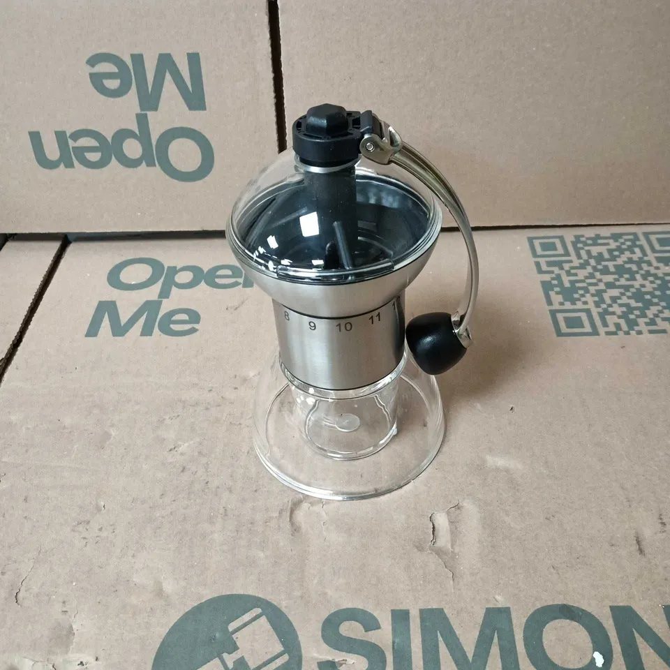 GRUNWERG CAFE STAL ADJUSTABLE COFFEE GRINDER BOXED