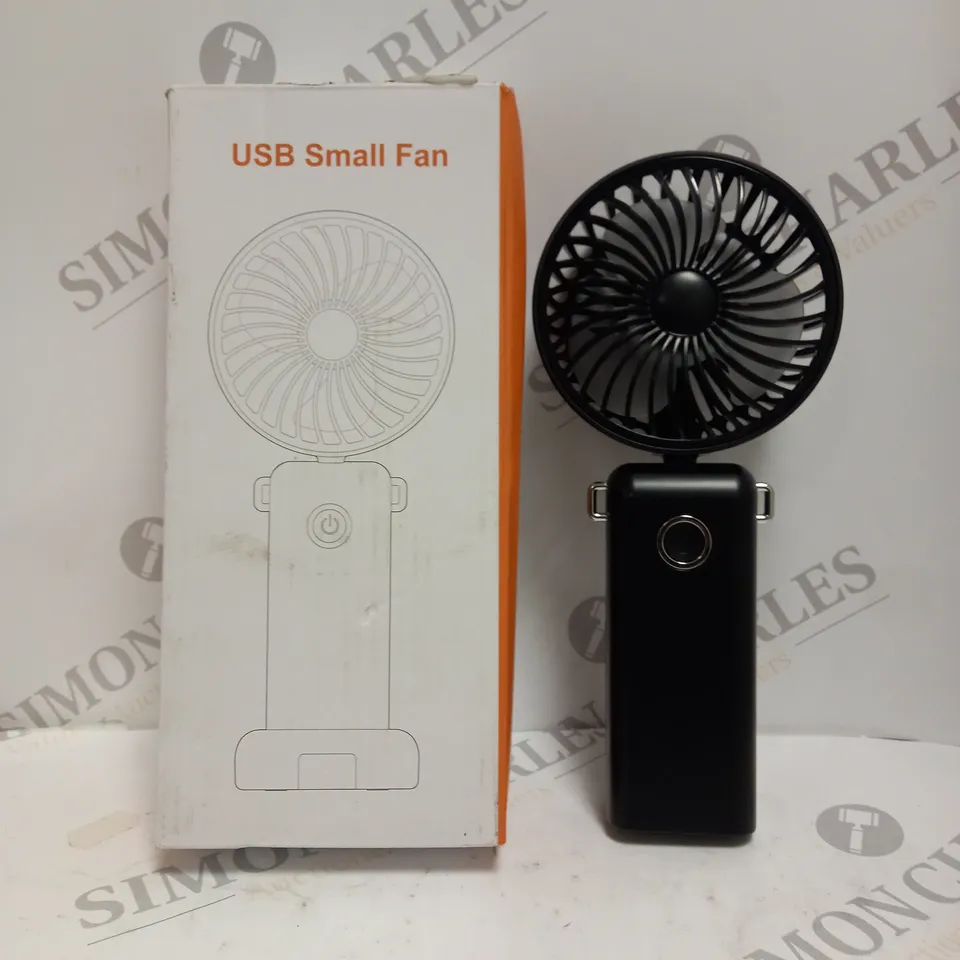 BOXED DESIGNER USB PORTABLE FAN