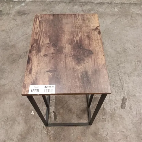 DESIGNER BROWN WOODEN TABLE