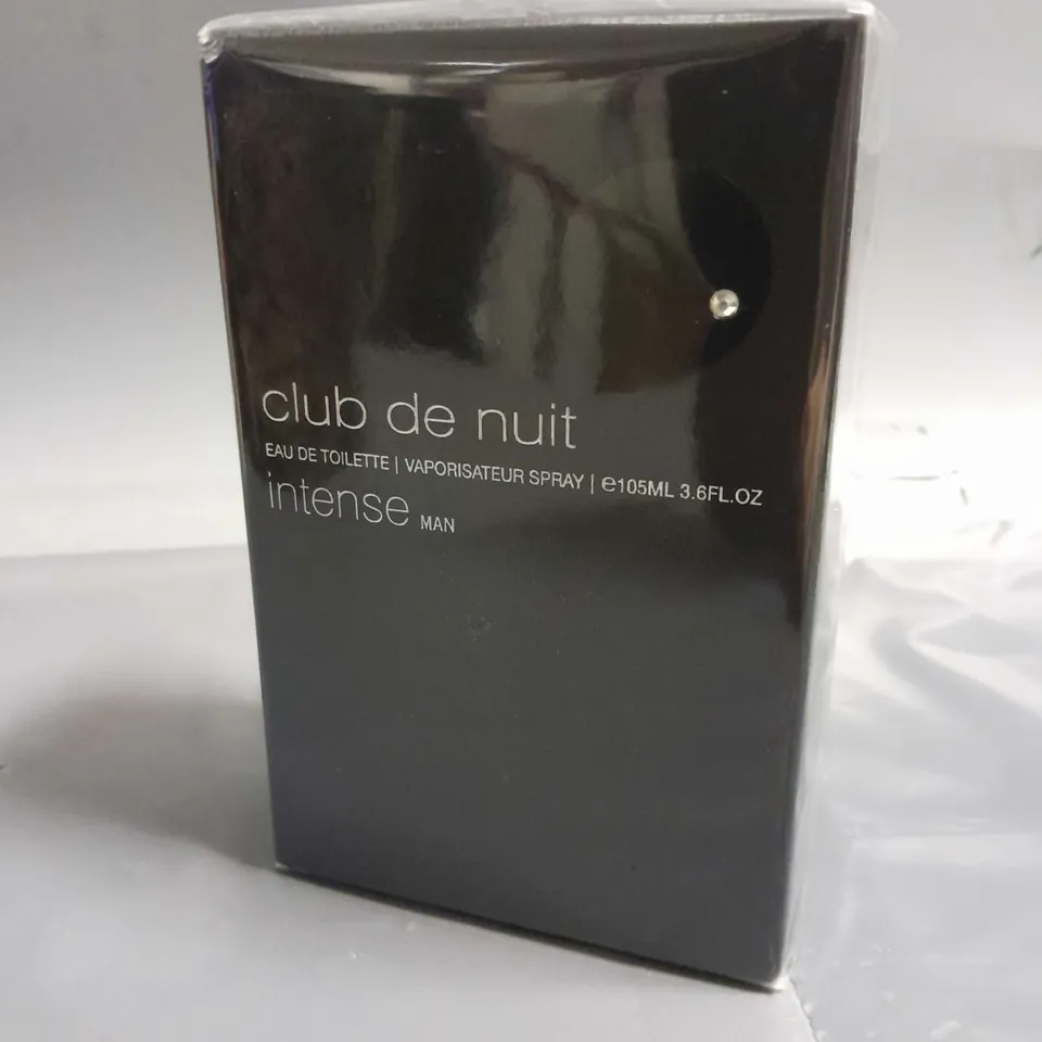 BOXED AND SEALED CLUB DE NUIT EAU DE TOILETTE INTENSE MAN 105ML