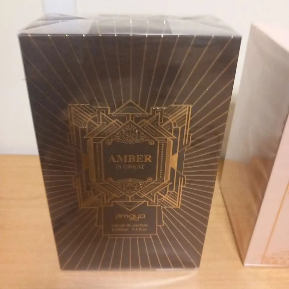 BOXED AMBER IS GREAT ZIMAYA EXTRAIT DE PARFUM 100ML
