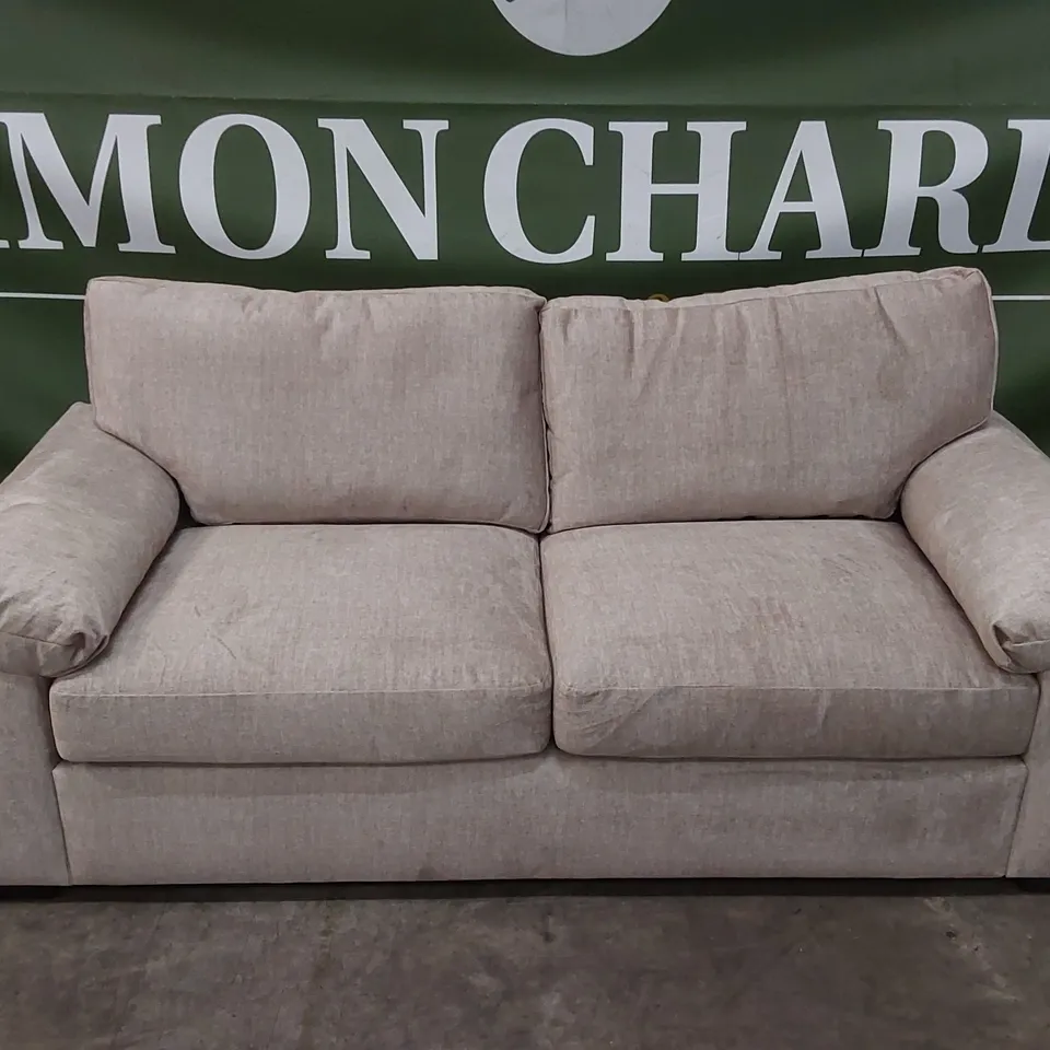 ELIZA FABRIC 3 SEATER SOFA - BEIGE RRP £749