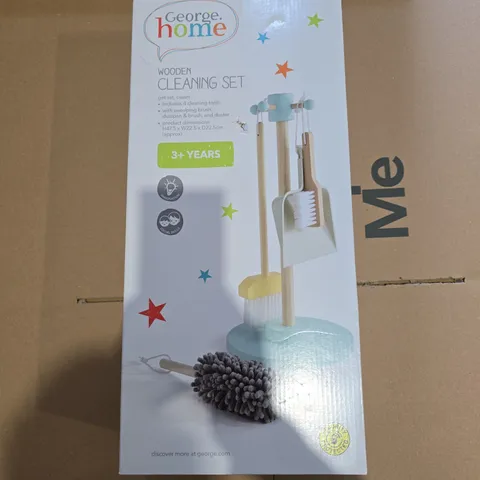 GEORGE HOME WOODEN CLEANING SET