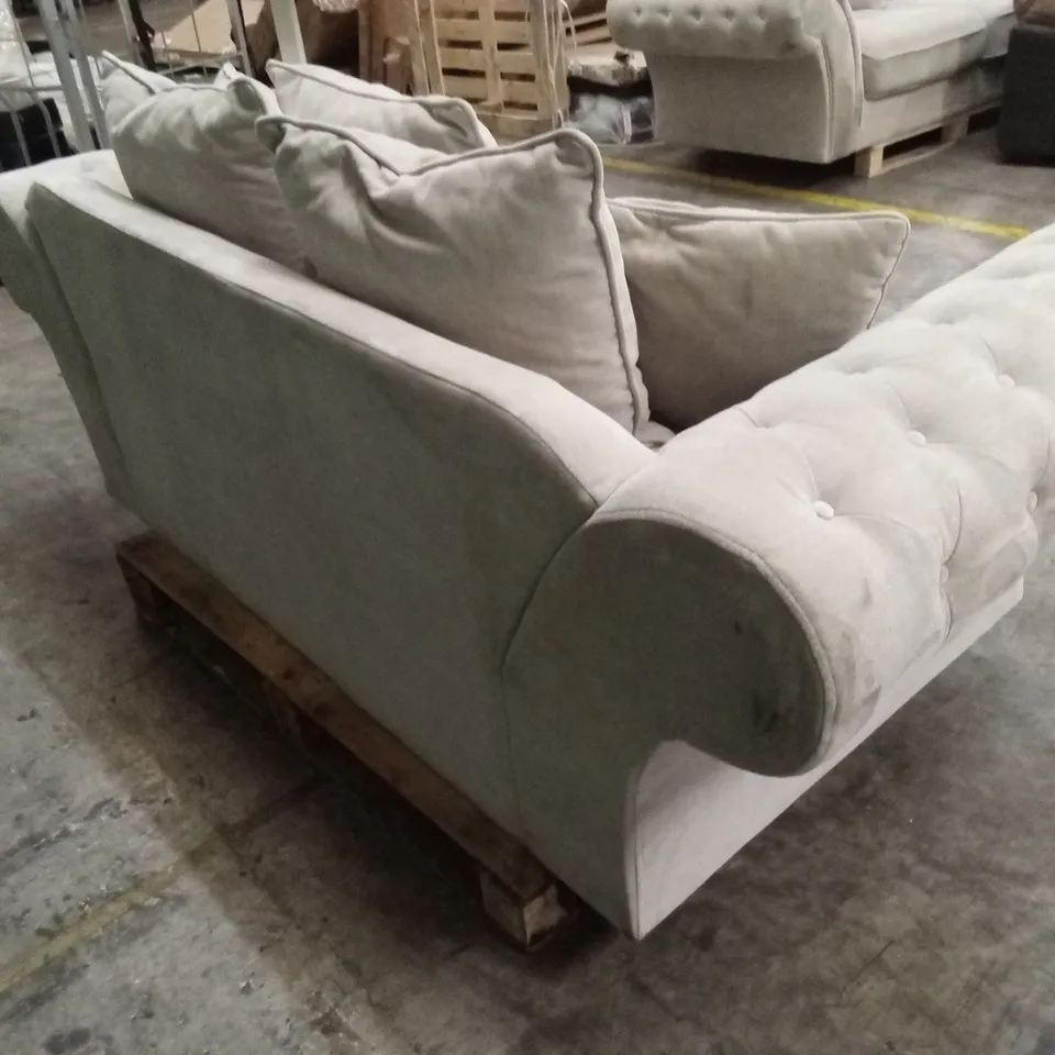 WINDSOR 2 SEATER FABRIC SCATTER BACK SOFA RRP £899