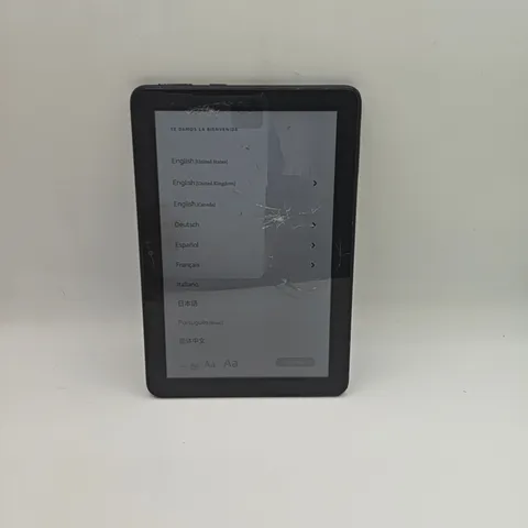 UNBOXED AMAZON TABLET IN BLACK - K72LL4