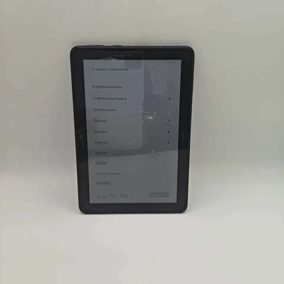 UNBOXED AMAZON TABLET IN BLACK - K72LL4